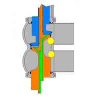 Johnson Pump 用于顆粒物處理的雙座防混合閥W72RSP系列介紹