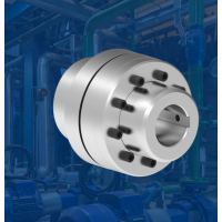RINGFEDER彈性體鉗口聯(lián)軸器  TNM E 帶兩個單件式聯(lián)軸器輪轂