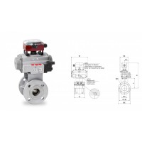 warex valve DKZ 110 APS? DZ 旋轉閥  用于塑料化工食品礦產