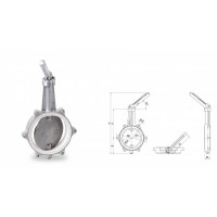 warex valve DKZ105SK專為安裝在容器或筒倉(cāng)下而開(kāi)發(fā)