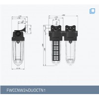 cintropur水過(guò)濾器帶活性炭的凈水器SL240 TRI SL 240 DUO緊湊型