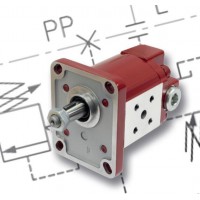 hydac MGE系列MGE101 MGE102單向旋轉(zhuǎn)液壓馬達(dá)齒輪電機(jī)