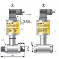 aplisens APRE-2000 PD智能壓差傳感器適用于測(cè)量氣體液體