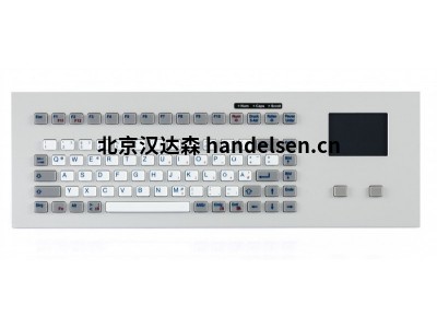 德國(guó)InduKey鍵盤(pán)TKG-083b-TOUCH-MODUL-USB-US帶硅膠按鍵